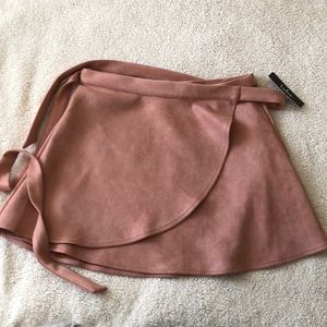 Lulu's Pink Mini Skirt